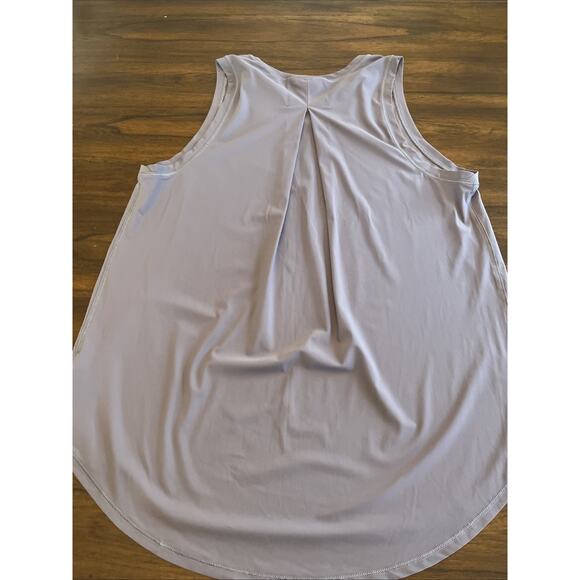 Spanx Sz S Go Lightly Got Ya Covered Tank Top, Satin Purple Athleisure Yoga Spa - Picture 7 of 7